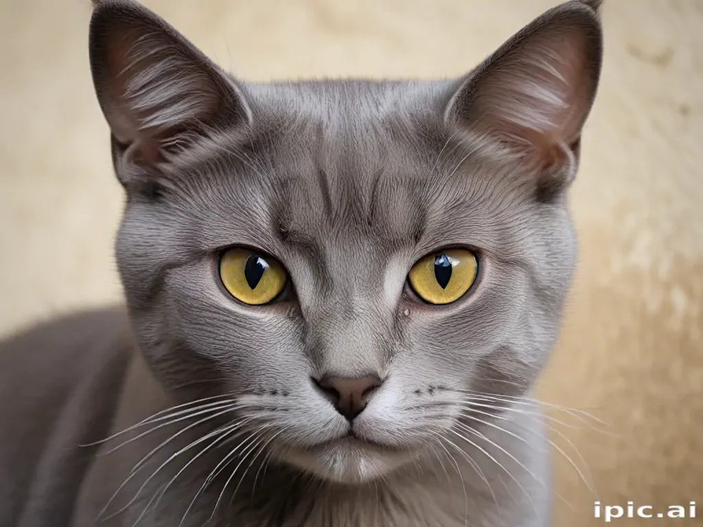 grey cat