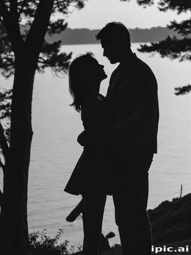 couple silhouette