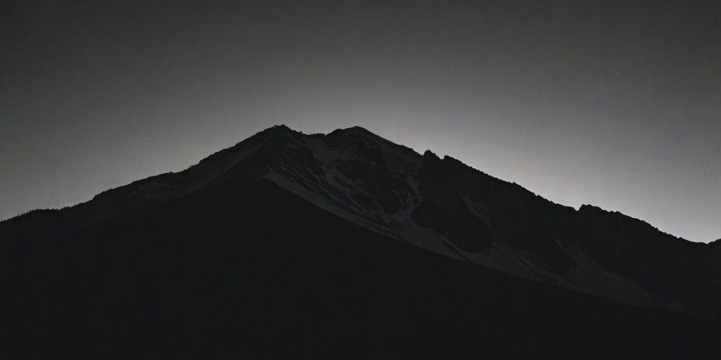 mountain silhouette
