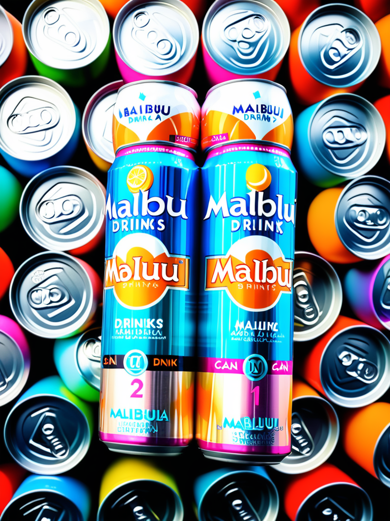 malibu drinks in a can