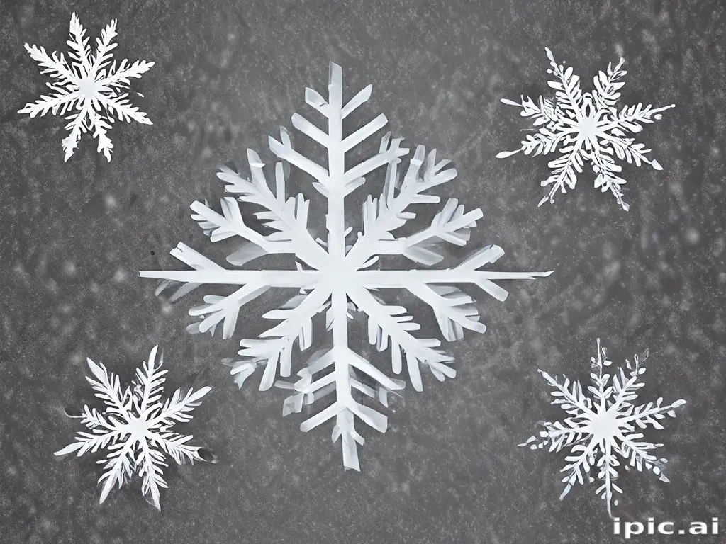 snowflake clipart with transparent background