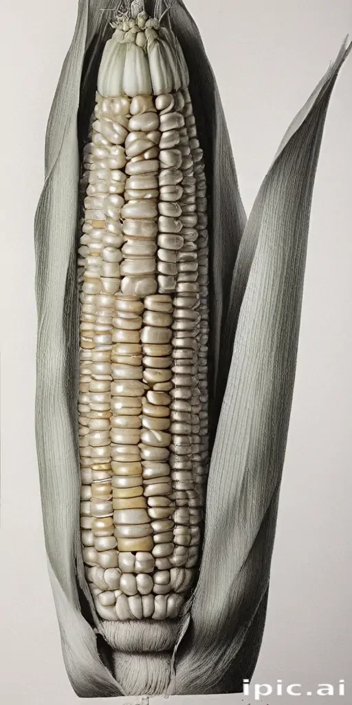 corn drawing