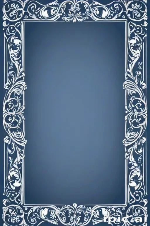 blue border png