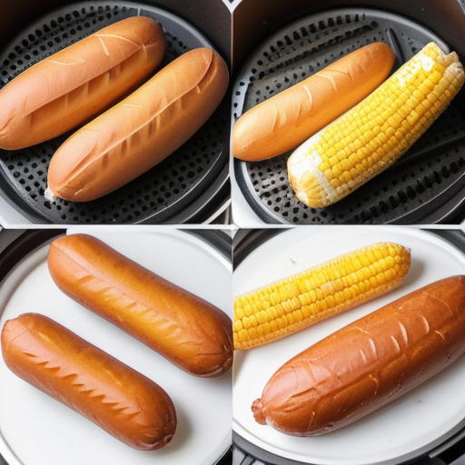 corny dogs in the air fryer