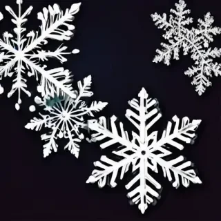 free snowflake clip art