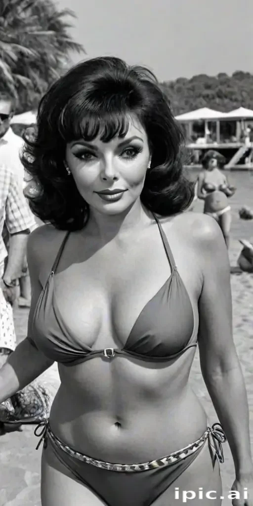 joan collins bikini
