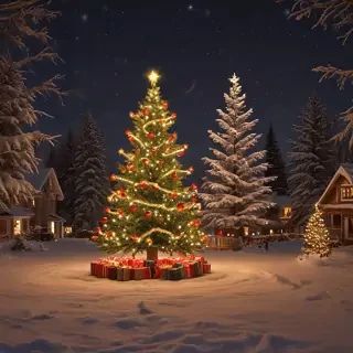 christmas eve wallpaper