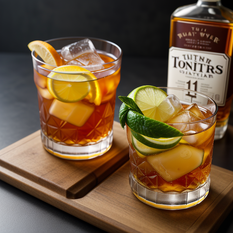 whiskey drinks with tonic water