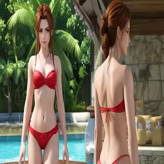 aerith gainsborough bikini