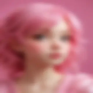 cute pink backround