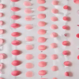 polka dots transparent