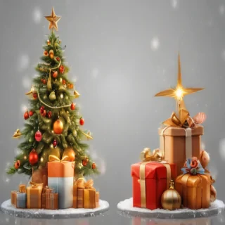 merry christmas clip art transparent background