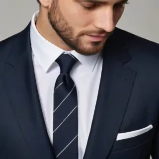 suit and tie