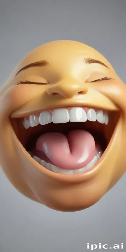 transparent laughing emoji