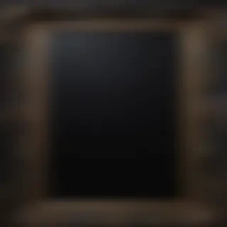 black frame background