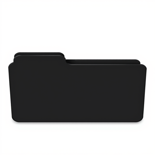 black folder png