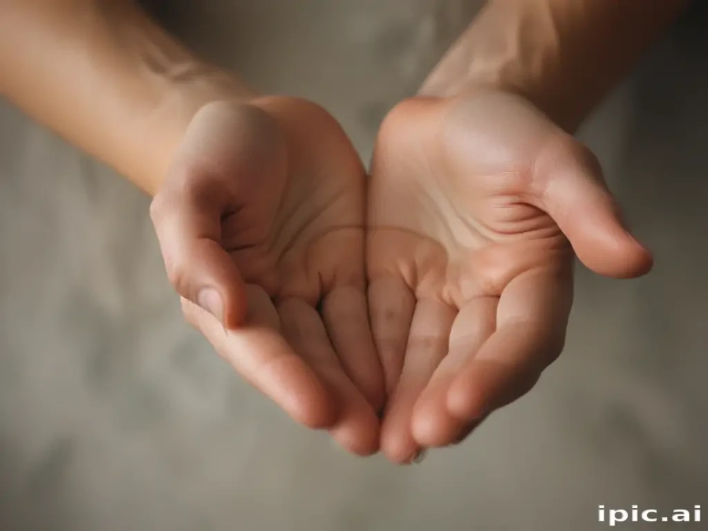 hands reaching out png