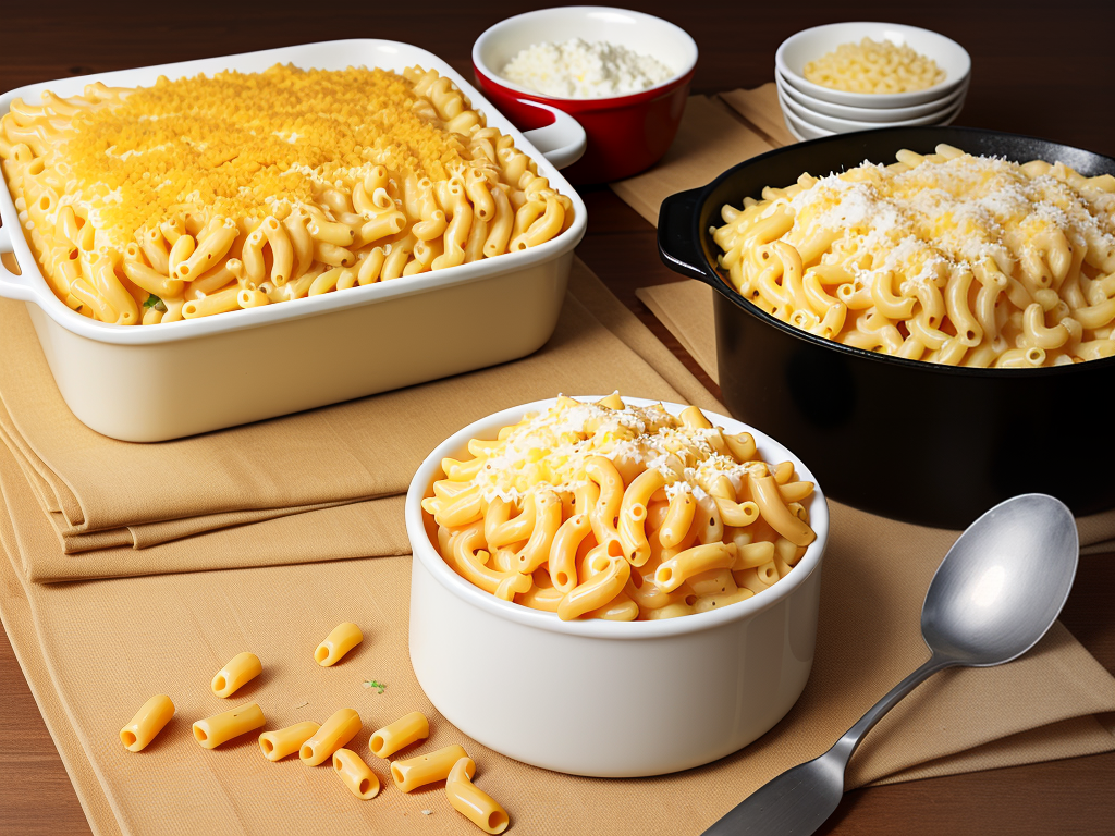 how much macaroni and cheese for 100
