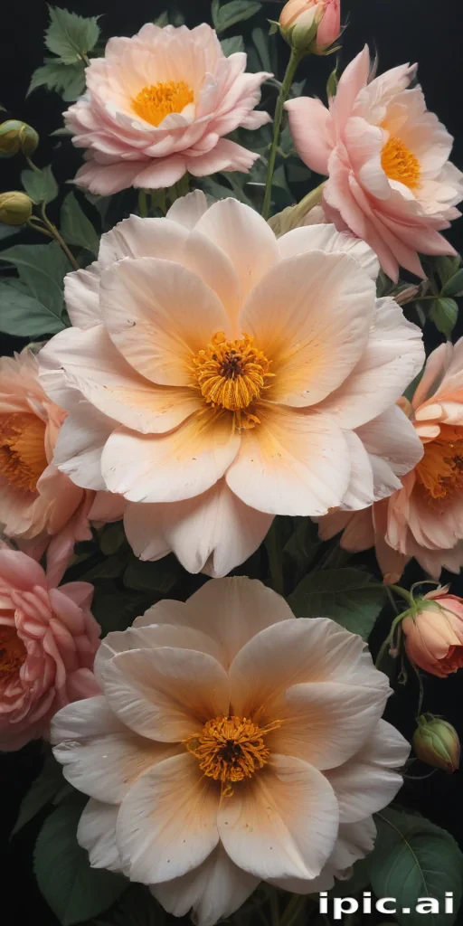 flower drawing aesthetic