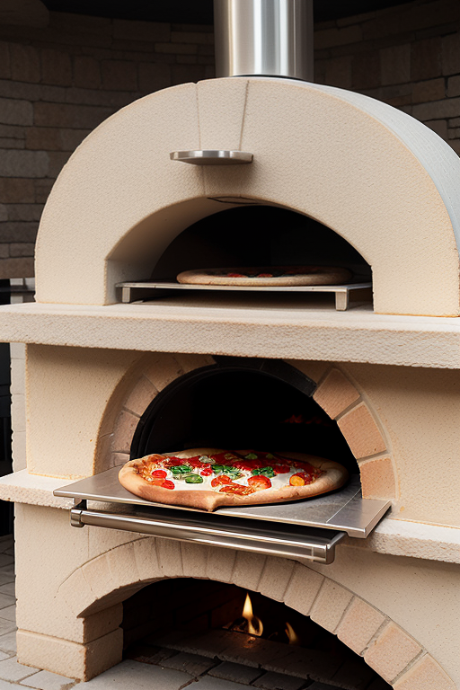 how hot does a pizza oven get