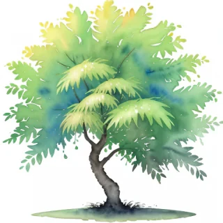 watercolor tree png