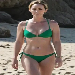 emily blunt bikini