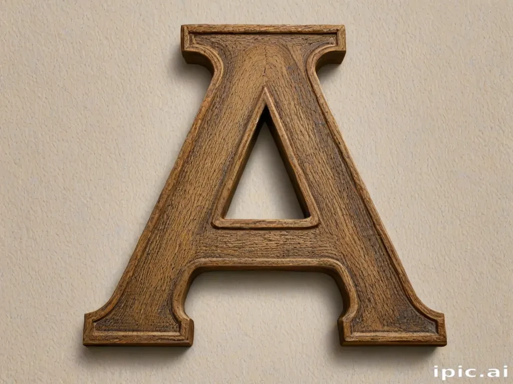 letter a png