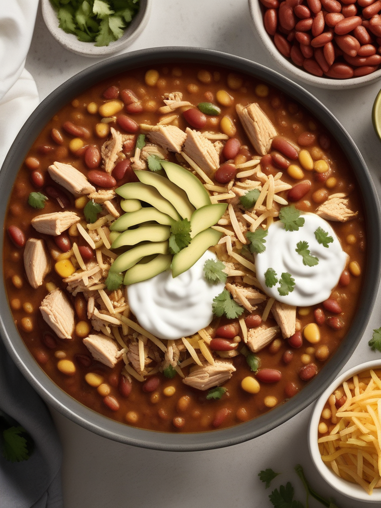 what to serve with chicken chili