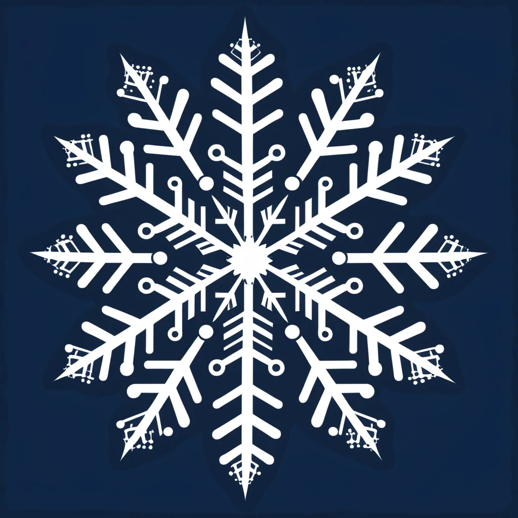 snowflake clipart transparent