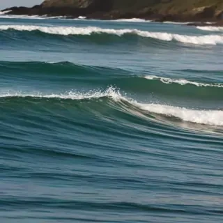 waves transparent