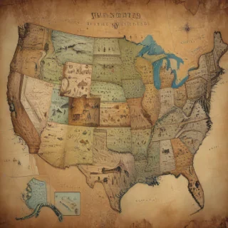 map of the us states