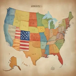 america map