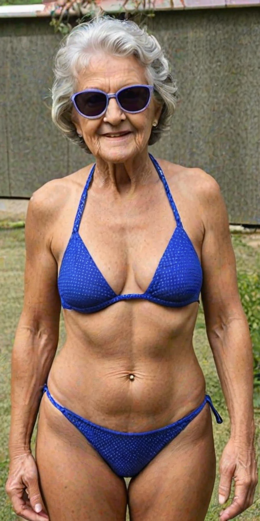 granny micro bikini