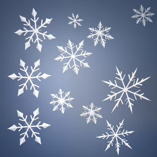 snow flakes png