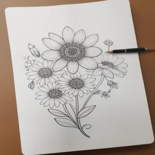flower doodle