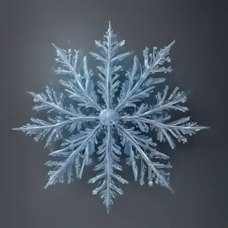 snowflake clipart transparent background
