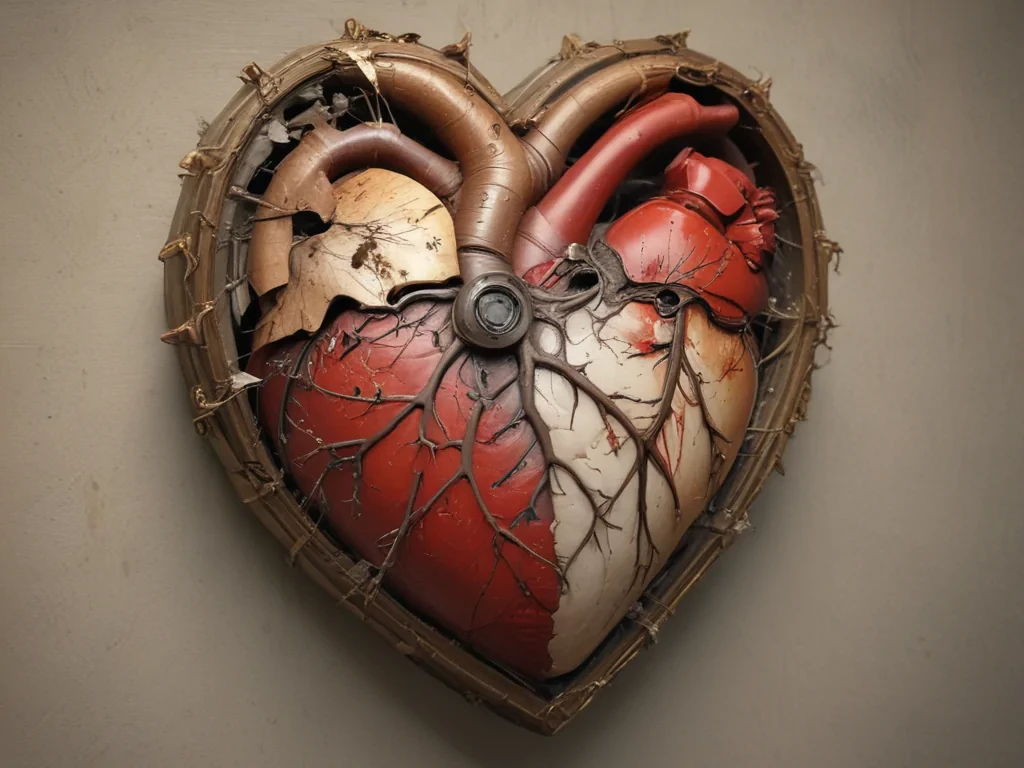 broken heart aesthetic
