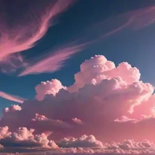 pink clouds wallpaper