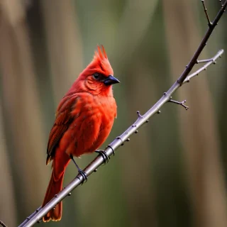 red bird