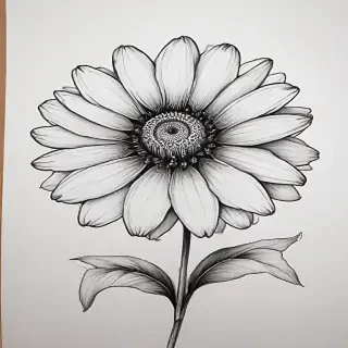 flower pictures to draw