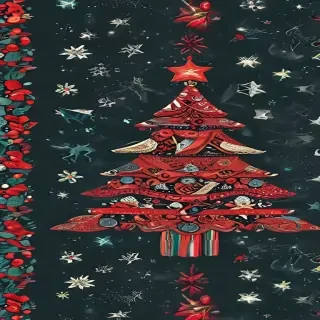astetic christmas wallpaper