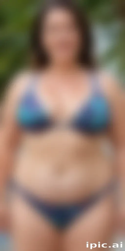 mature chubby bikini