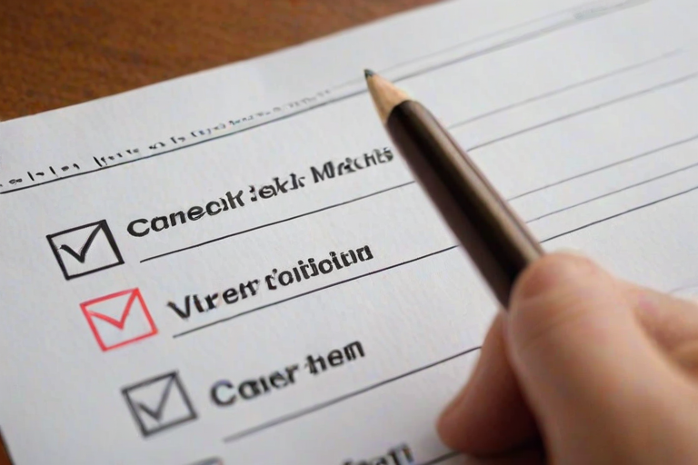 checklist mark