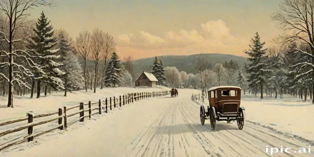 vintage winter images