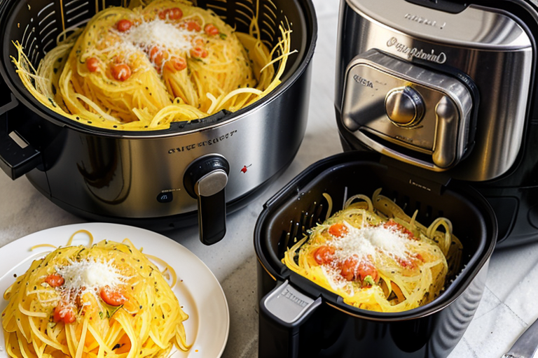 spaghetti squash in the air fryer