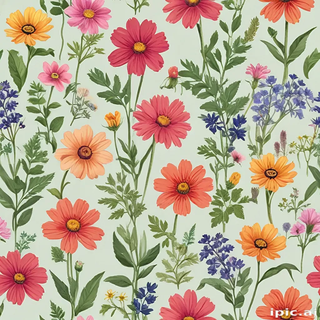 free wildflower clipart