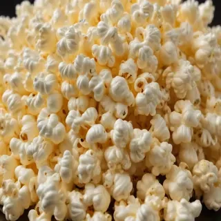 transparent popcorn