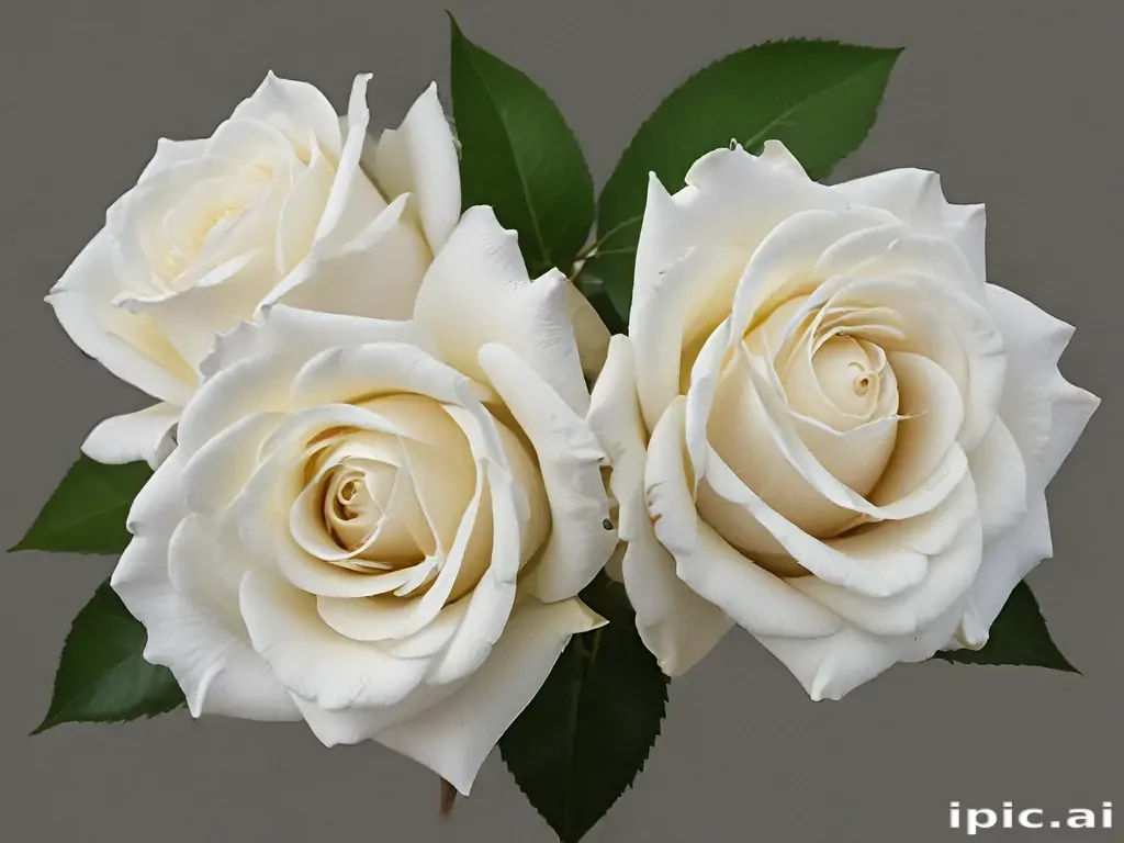 white roses png