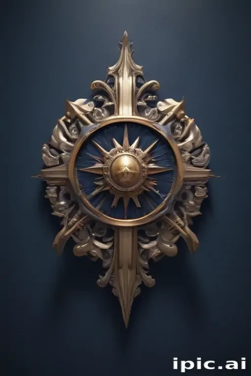 navy background