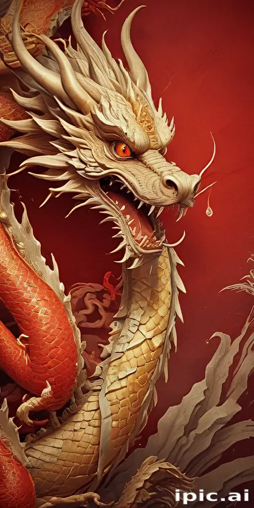 chinese dragon background